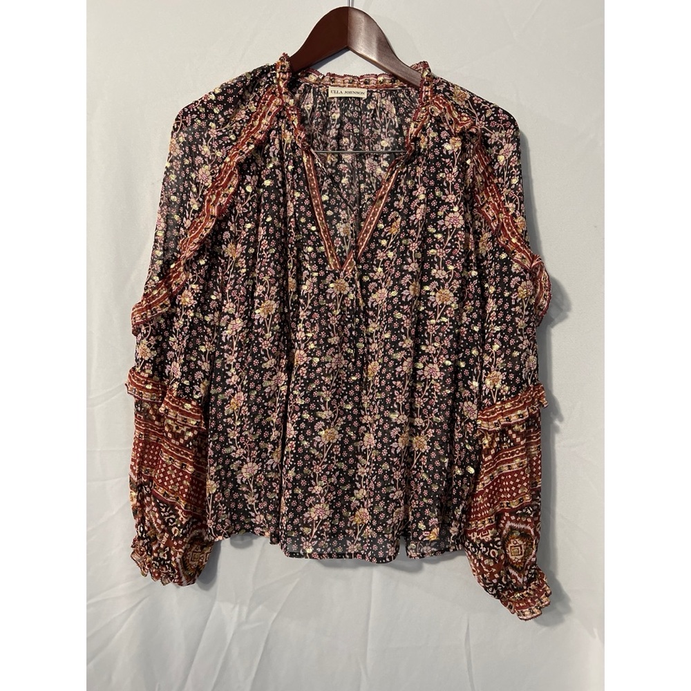 Ulla Johnson Floral Bohemian Women's Top